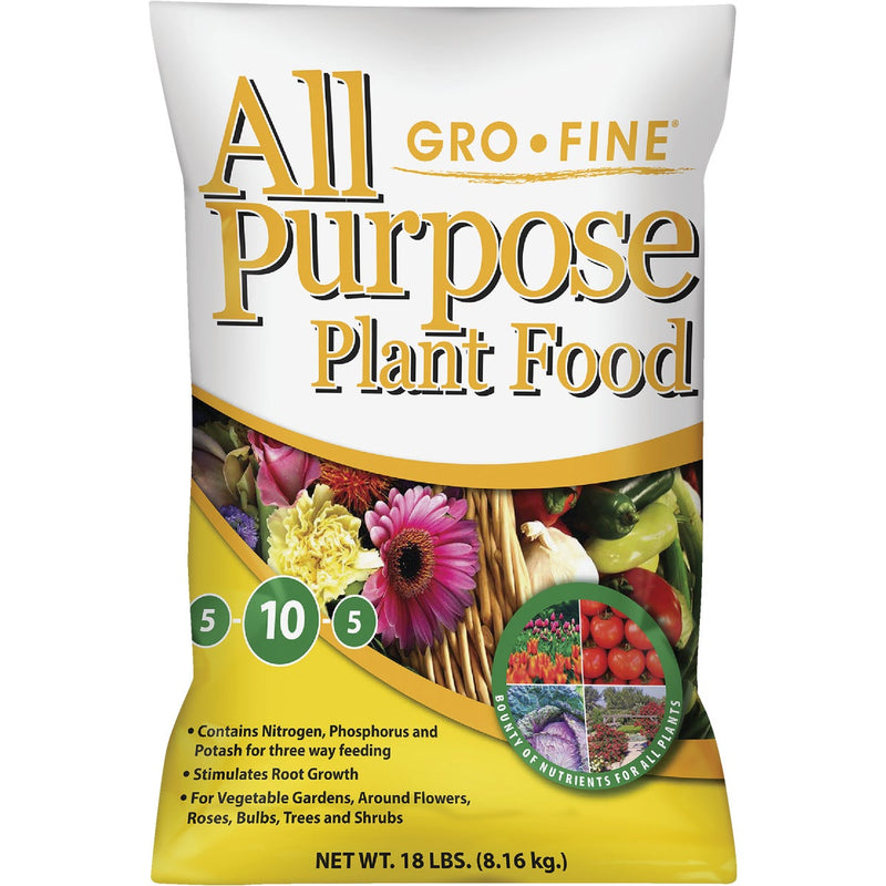 Gro-Fine 18 Lb. 5-10-5 All Purpose Dry Plant Food