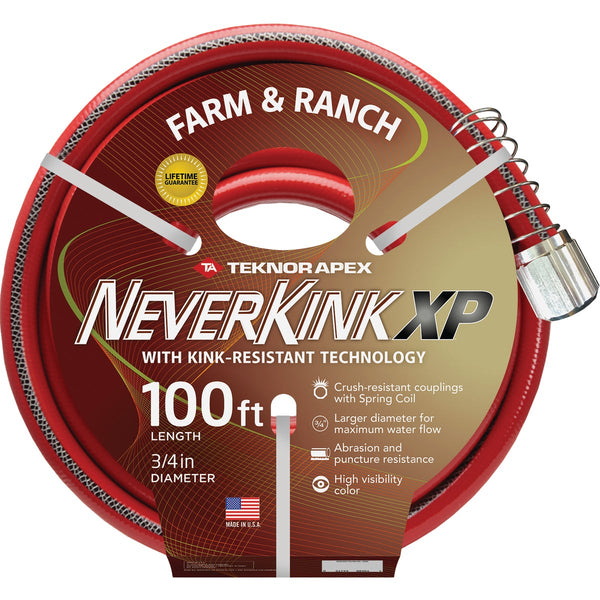 NeverKink XP 3/4 In. x 100 Ft. Farm & Ranch Hose