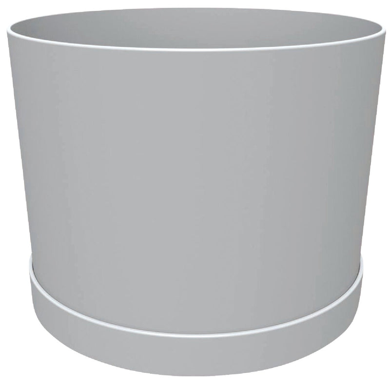 Bloem Mathers Collection 8 In. Cement Plastic Planter