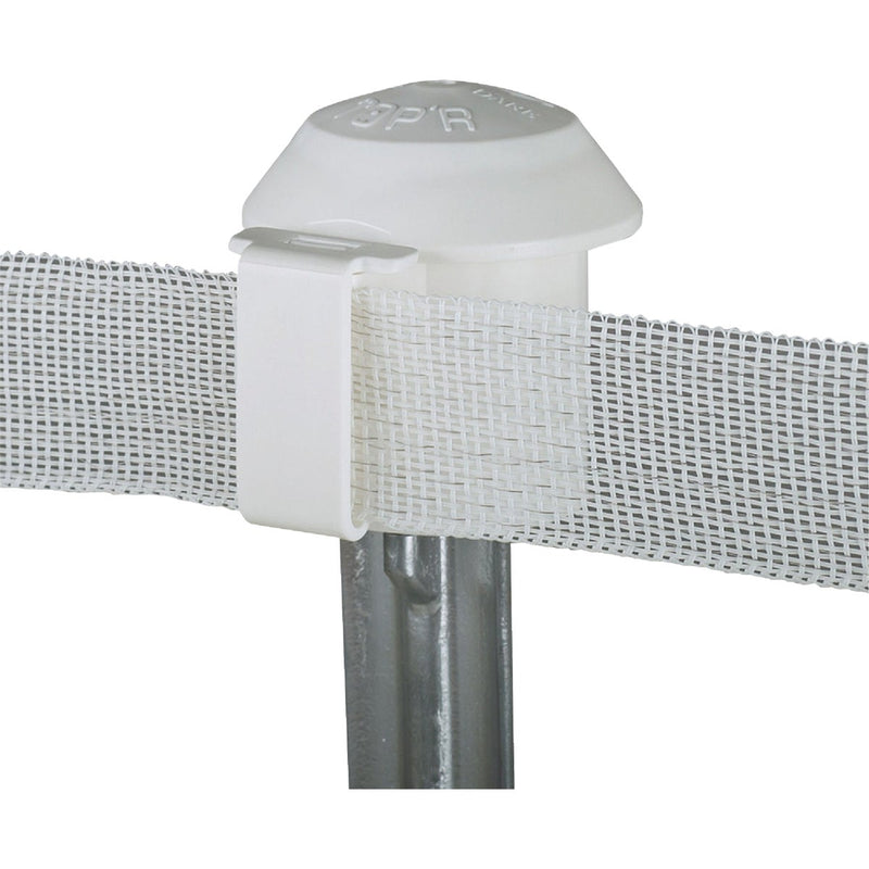 Dare Topper White Polyethylene Electric Fence Insulator (10-Pack)