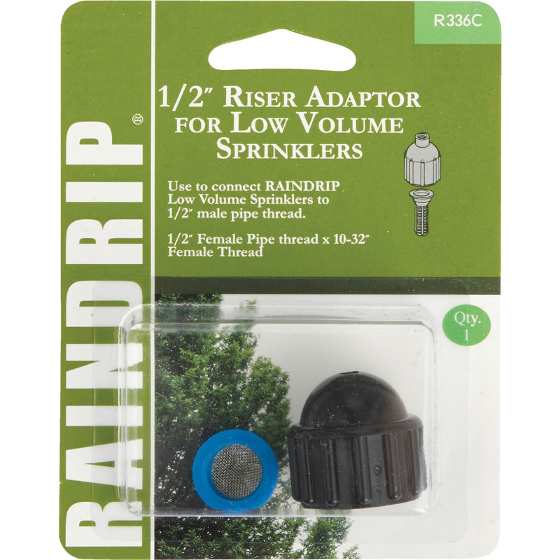 Raindrip 1/2 In. Female Pipe Thread x 1/2 In. Female Pipe Thread Sprinkler-To-Drip Adapter