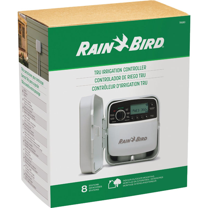 Rain Bird TRU 8-Station Indoor/Outdoor Irrigation Controller