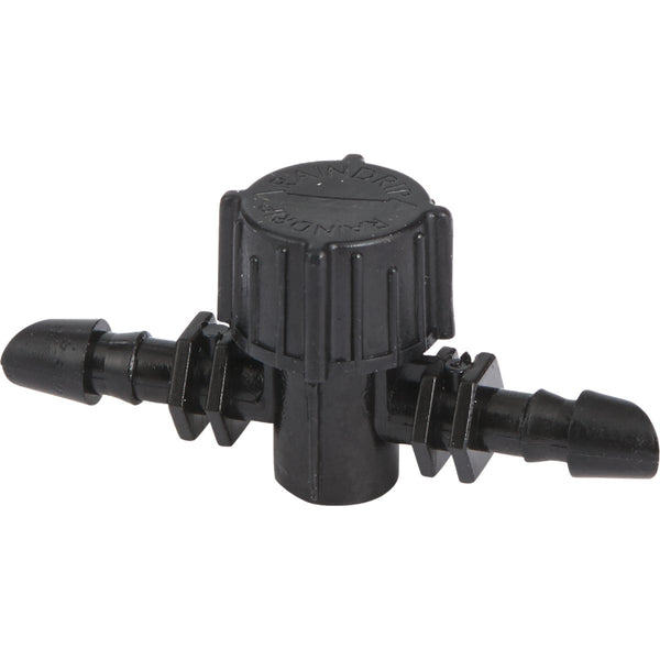 Raindrip 1/4 In. Double-Barbed In-Line Valve (10-Pack)