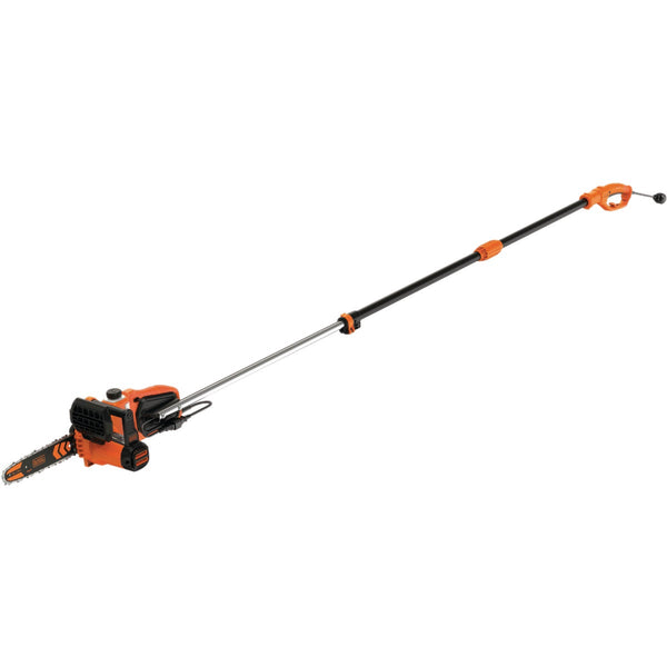 Black & Decker 10 In. 8A 2-in-1 Electric Pole Chainsaw