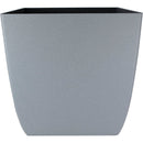 Myers Santa Fe 16 In. Pebble Gray Square Planter