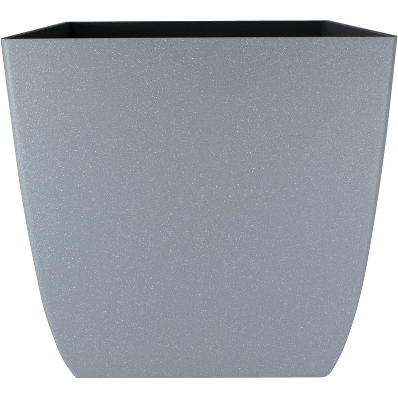 Myers Santa Fe 16 In. Pebble Gray Square Planter