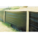 Tenax 2 Ft. H. x 100 Ft. L. Preassembled Black Woven Geotextile Silt Fence