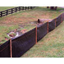 Tenax 3 Ft. H. x 100 Ft. L. Preassembled Black Woven Geotextile Silt Fence