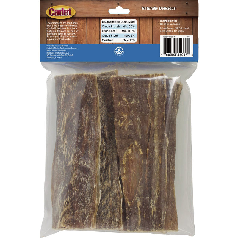 Cadet 4 Oz. 100% Real Beef Strips for Dogs, Medium (10-Pack)