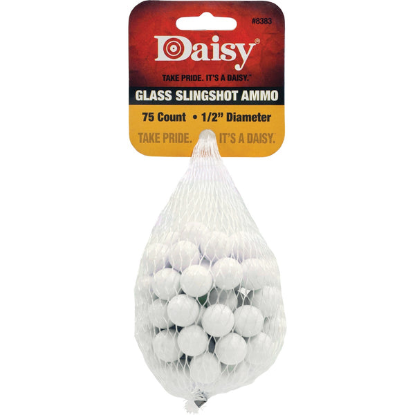 Daisy Glass 1/2 In. Slingshot Ammunition (75-Count)