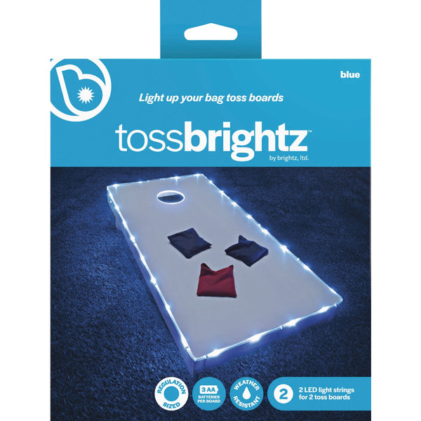 Tossbrightz 26 Ft. White LED Cornhole Lighting Kit