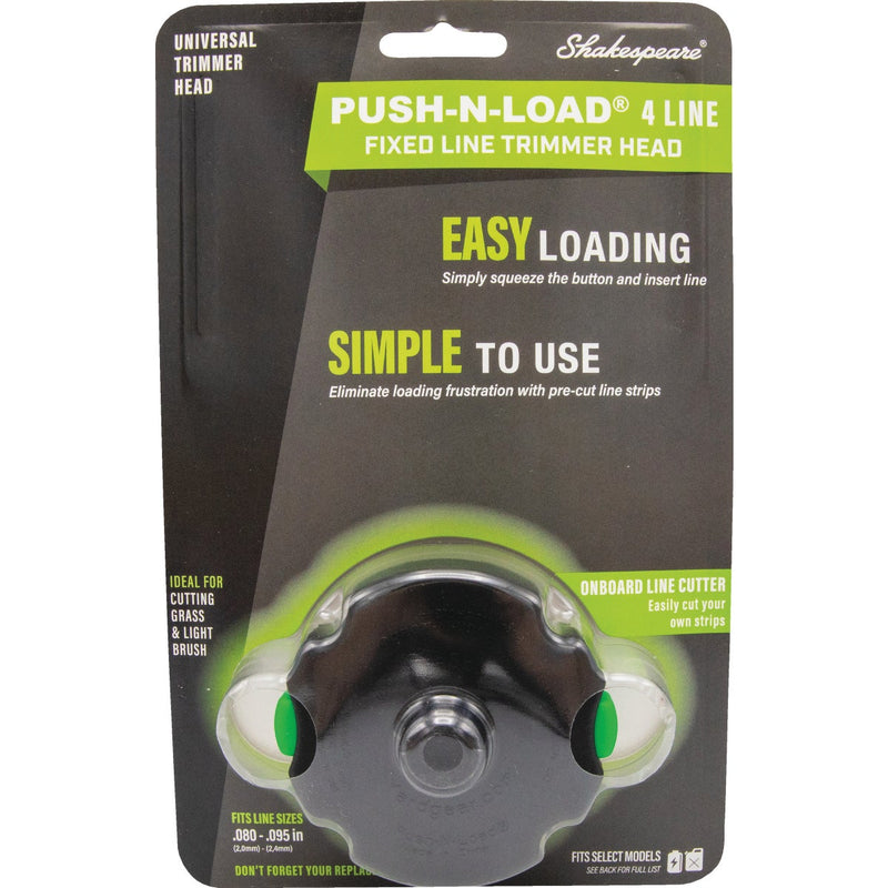 Shakespeare Push-N-Load 4-Line Replacement Trimmer Head