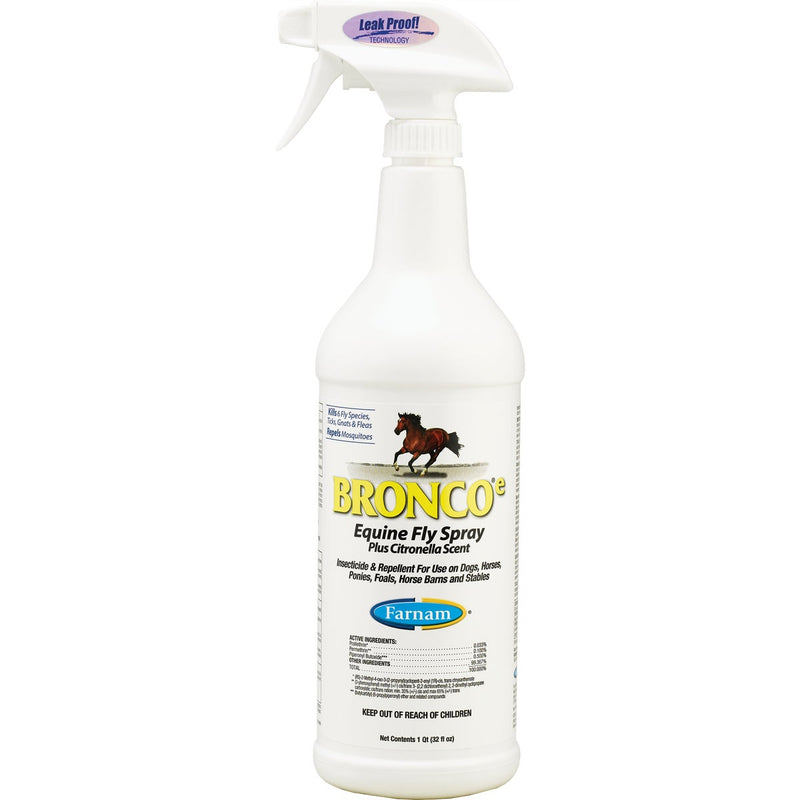 Farnam Bronco-e 32 Oz. Trigger Spray Equine Fly Spray