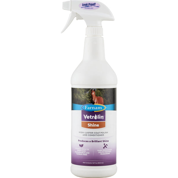 Farnam Vetrolin 32 Oz. Trigger Spray Bottle Mane Conditioner