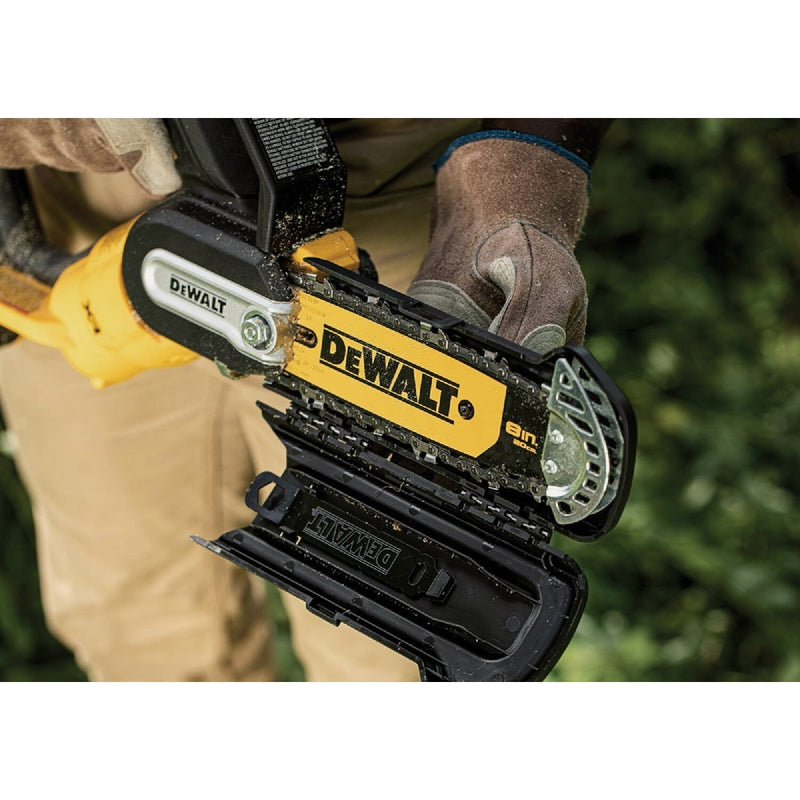DEWALT 20V MAX Brushless 8 In. Cordless Pruning Chainsaw Kit with 3.0 Ah Battery & Charger