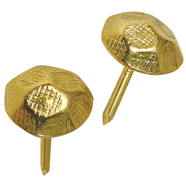 Hillman Fastener Corp Hammer Brass Upholstrey Nail 25-Pack)