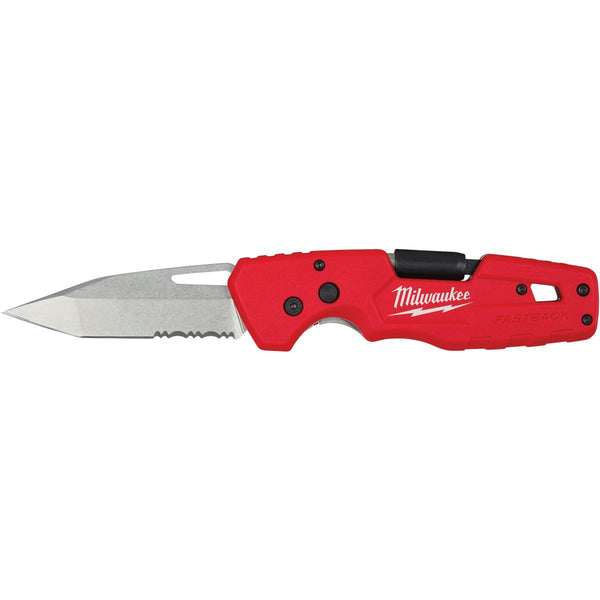 Milwaukee FASTBACK 3 In. 5-In-1 Folding Knife