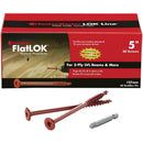 FastenMaster FlatLok 5 In. Engineered Structural Wood Screw (50 Ct.)