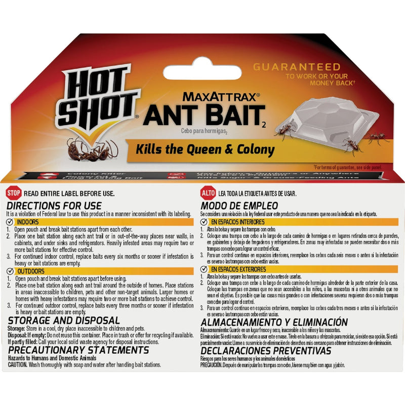 Hot Shot MaxAttrax 0.28 Oz. Solid Ant Bait Station (4-Pack)