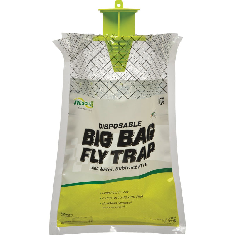 Rescue Big Bag Disposable Outdoor Fly Trap