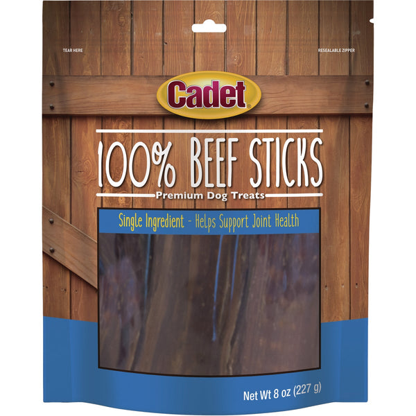 Cadet 100% Real Beef Strips for Medium Size Dogs, 8 Oz.