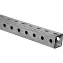 Hillman Steelworks 1-1/2 In. x 3 Ft. Steel Perforated Square Tube