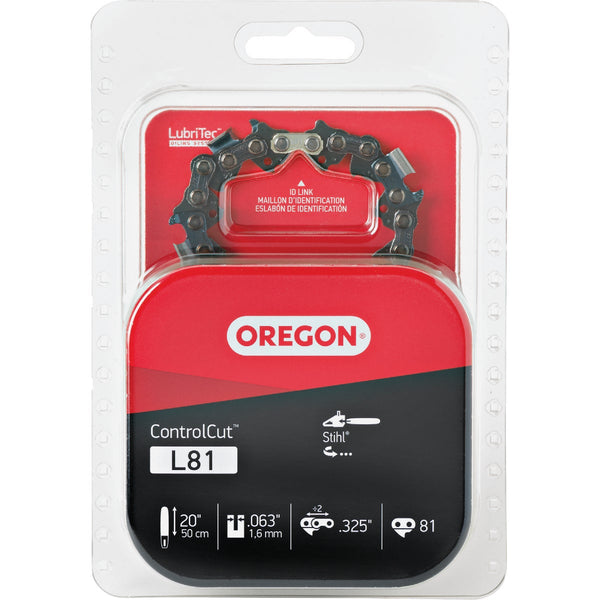 Oregon L81 ControlCut Chainsaw Chain for 20 in. Bar - 81 Drive Links  fits Several Stihl models