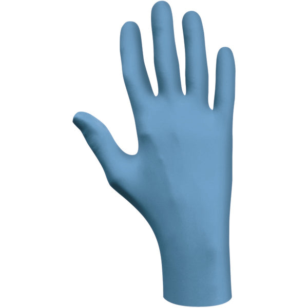 Showa Medium Blue Nitrile Biodegradable Disposable Gloves (100-Pack)