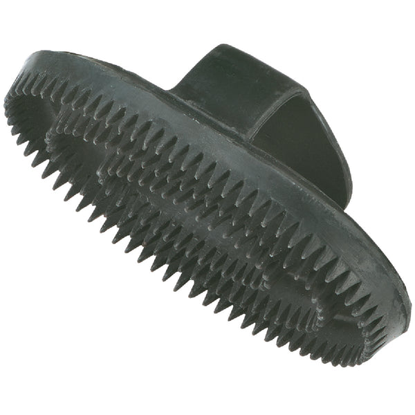 Decker 5 In. Mini Palm Brush Rubber Curry Comb