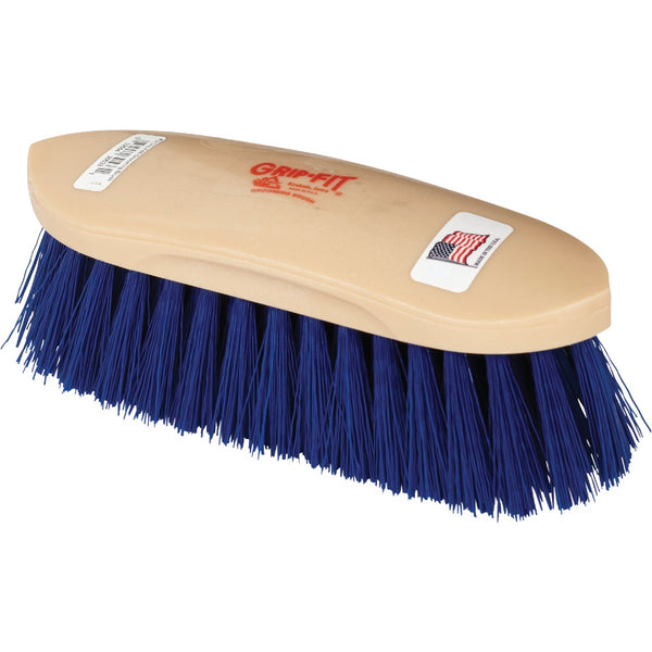 Decker Crimped Synthetic Bristles 2 In. Trim Size Medium Soft Grooming Brush