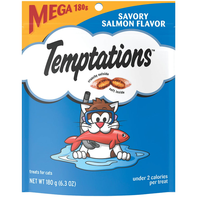 Temptations Savory Salmon 6.3 Oz. Cat Treats