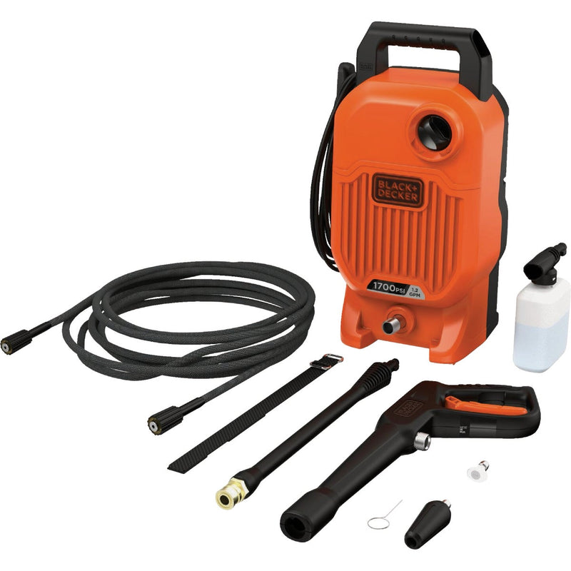 Black & Decker 1700 psi 1.2 GPM Cold Water Electric Pressure Washer