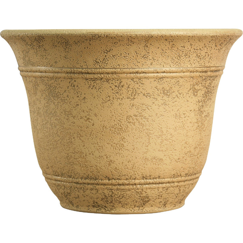 Listo Sierra 7.38 In. H. x 10 In. Dia. Arizona Sand Poly Flower Pot