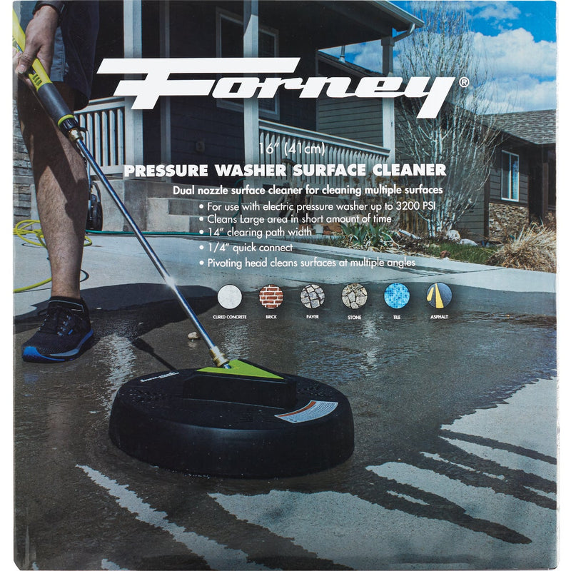 Forney 16 In. Pressure Washer Surface Cleaner for Electric Pressure Washer