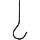 National 6 In. Black Ceiling Hook