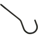 National 6 In. Black Ceiling Hook