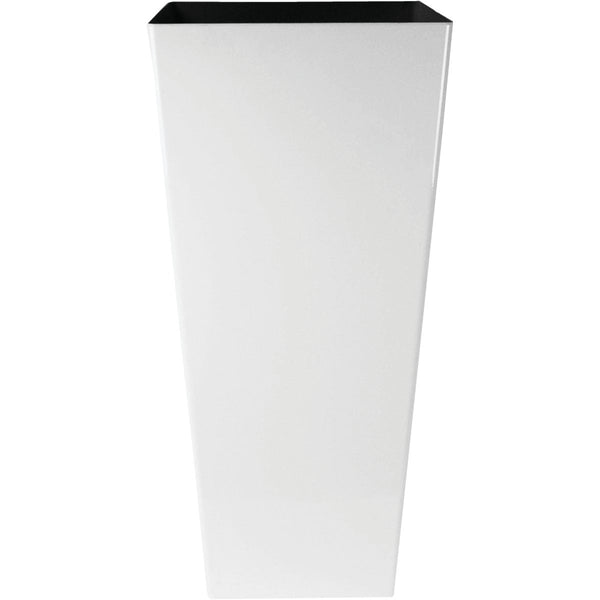 Myers Cascade 12 In. Glossy White Square Planter