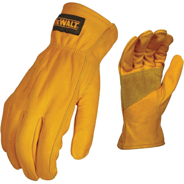 DEWALT Men's XL Premium Grade Leather Driver Glove