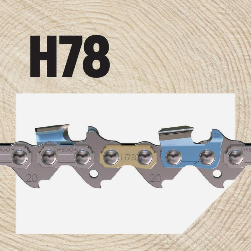 Oregon H78 ControlCut Saw Chain for 20 in. Bar - 78 Drive Links - fits Husqvarna, Jonsered and More