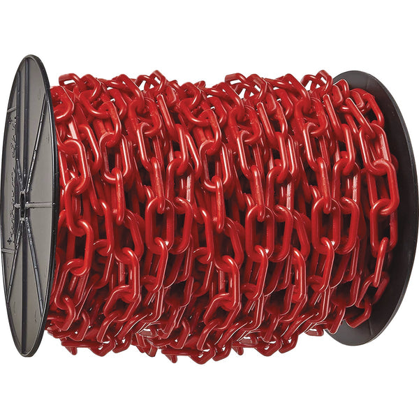 Mr. Chain #8 Red 125 Ft. Plastic Chain