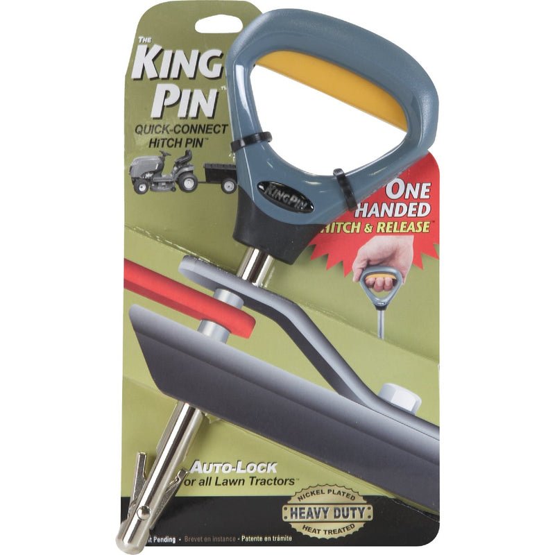 King Pin 1/2 In. x 4 In. Auto-Lock Hitch Pin