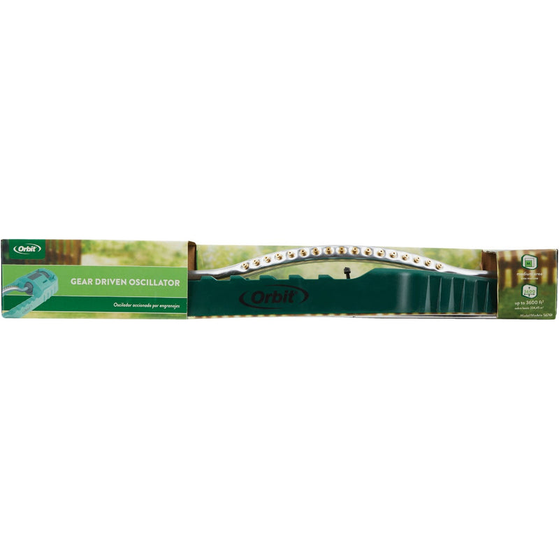 Orbit Plastic 3600 Sq. Ft. Green Oscillating Sprinkler