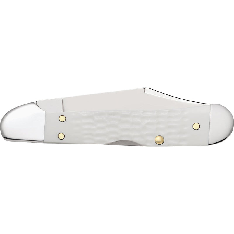 Case SparXX 2.72 In. Standard Jig White Synthetic Mini CopperLock Pocket Knife