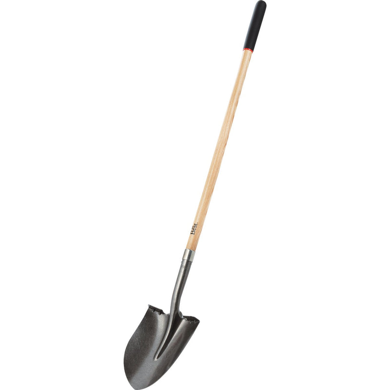 Do it Best 48 In. Wood Handle Round Point Shovel