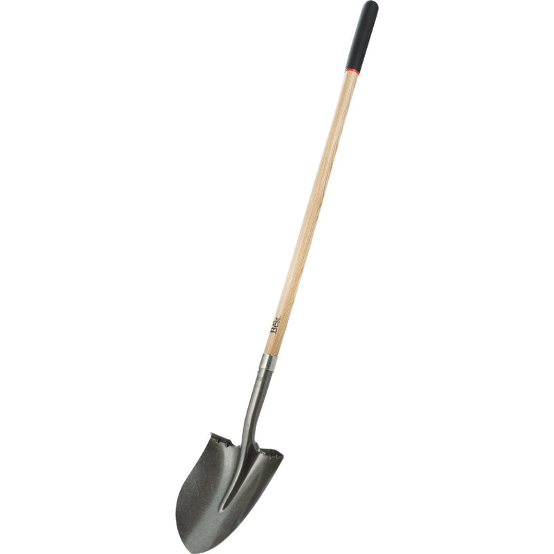 Do it Best 48 In. Wood Handle Round Point Shovel