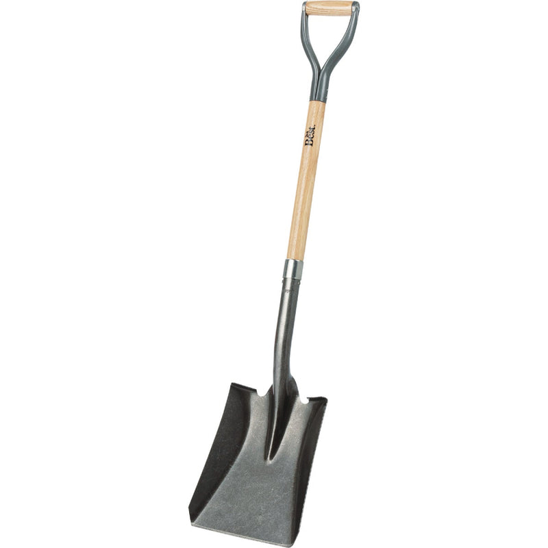 Do it Best 33 In. Wood D-Handle Square Point Shovel