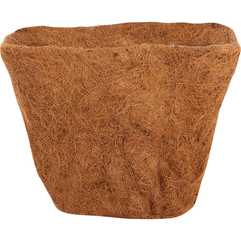 Best Garden 14 In. W. x 14 In. L. x 12 In. D. Coconut Fiber Square Plant Liner