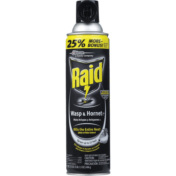 Raid 17.5 Oz. Liquid Aerosol Spray Wasp & Hornet Killer