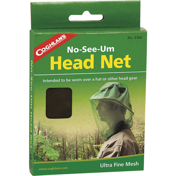 Coghlans Black Mesh No-See-Um Head Net