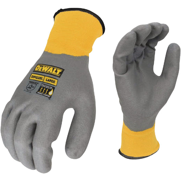 DEWALT Men's XL Full Dip Water-Resistant Breathable Work Glove